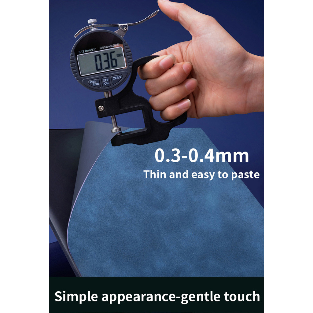 Crazy Horse PU Leather Laptop Sticker Skin Decals Protector Cover for Thunderobot 911 Zero