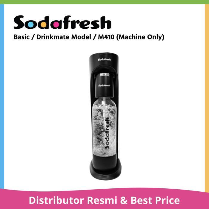 Soda Maker - Drinkmate - Machine Only - Black (By Sodafresh) Mesin Soda Maker