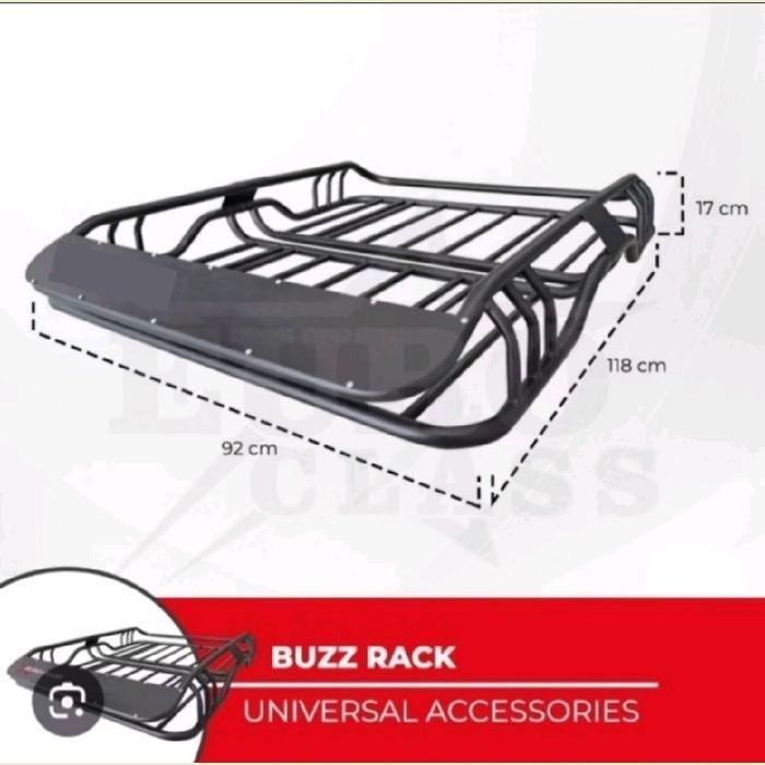 Diskon Roof Rack Buzz Rack Universal Full Besi Hollow Rak Atas Mobil Bagasi