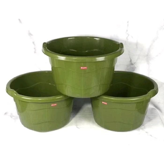 Bak 45 liter Bak air kamar mandi besar Bak plastik ukuran Jumbo