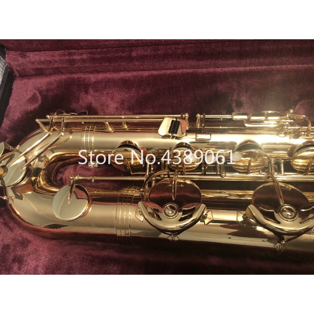 Jupiter JBS-593 GL Brand Musical Instrument E Flat Baritone Saxophone Brass Gold Lacquer Pearl