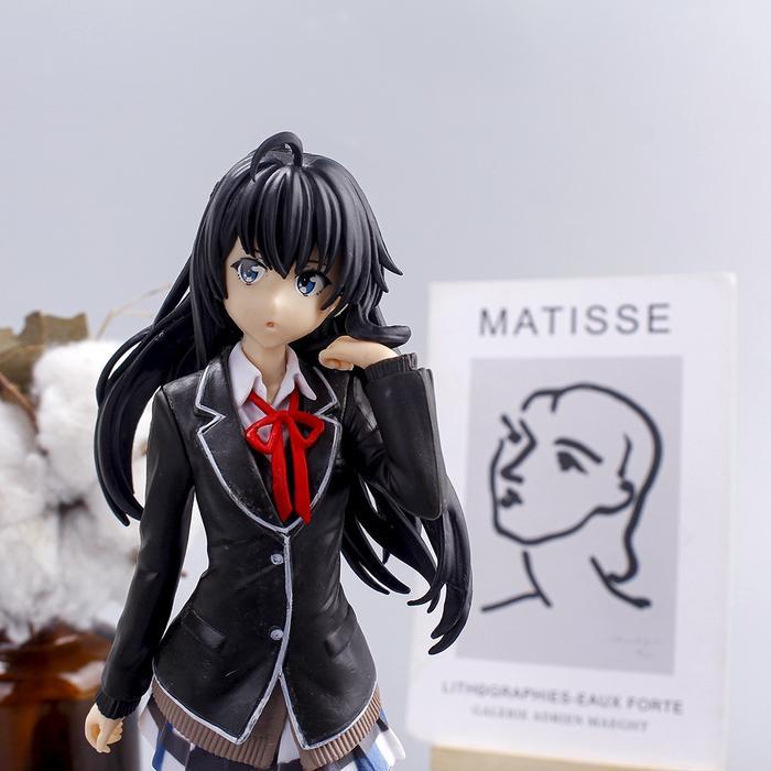 Top Yukino Yukinoshita Uniform My Teen Romantic Comedy SNAFU 20cm Action Figure PVC D-AFYYUA