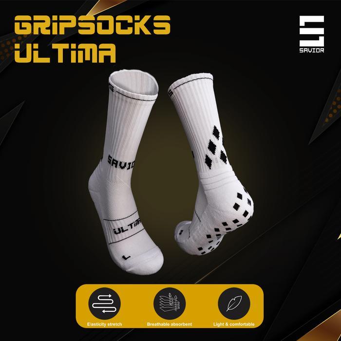 Savior Ultima Pendek - Grip Socks Kaos Kaki Antiselip Kaos Kaki Antislip Kaos Kaki Futsal Sepakbola