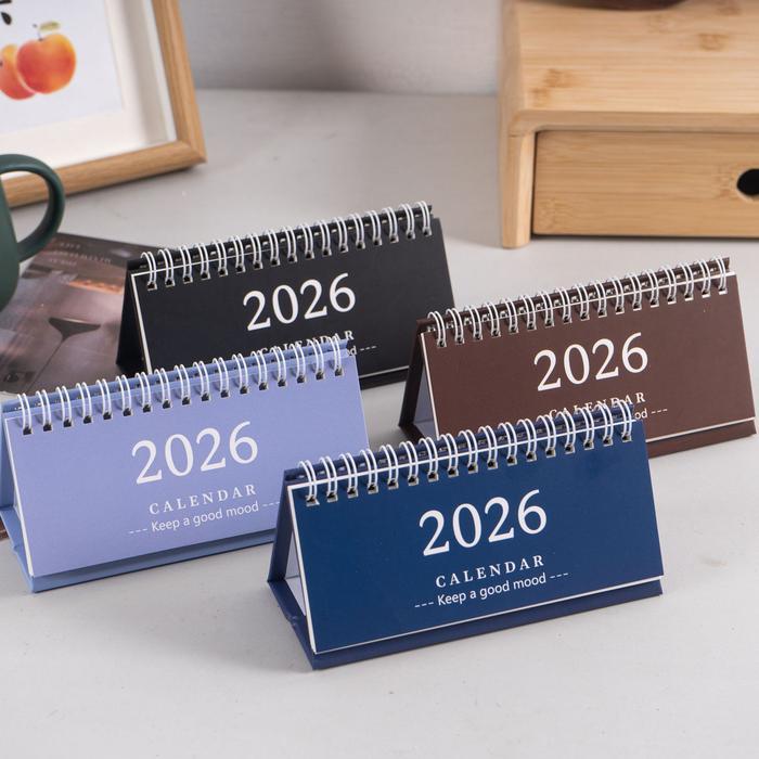 "New" Kalender Meja Mini Calendar 2026 Planner Edition Gwiyeo Gift