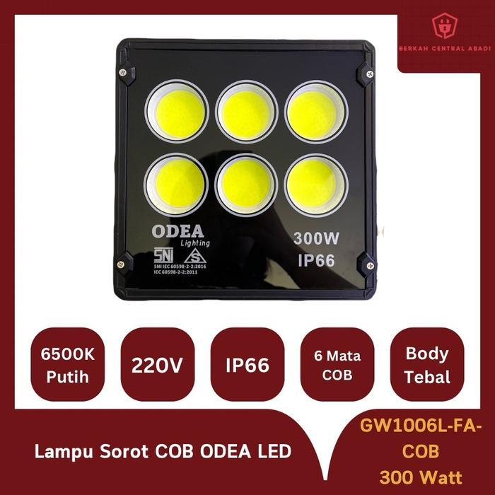 Lampu Sorot COB ODEA 300 Watt LED SNI IP66
