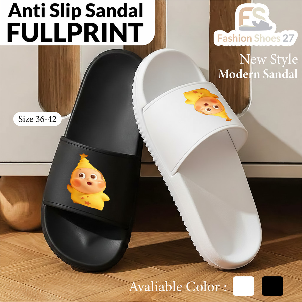 Sandal Sandal selop Kartun TWINKLE TWINKLE Kartun Outdoor Ringan Cepat kering Sistem Pengunci Atasan