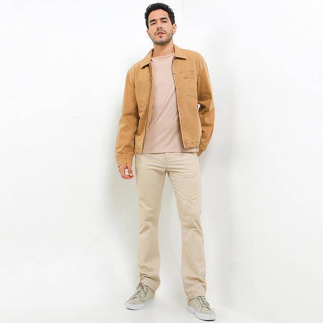 Hush Puppies Jaket Denim Pria 90S CONNOTE Khaki