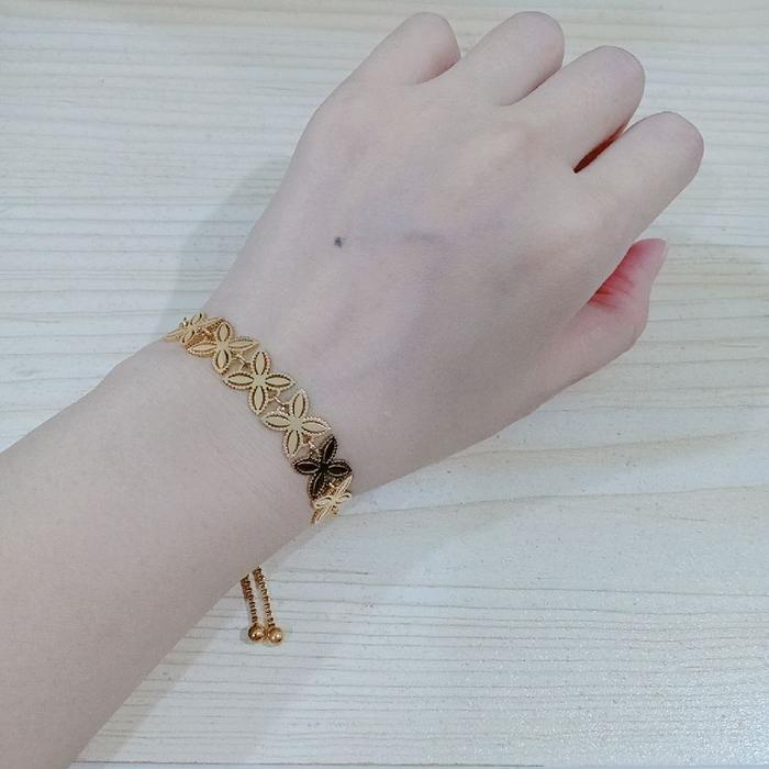 VINNY BRACELET / KUMPULAN GELANG RANTAI SERUT TITANIUM PREMIUM