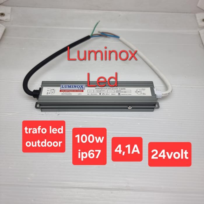 trafo led outdoor 24volt 100w 100watt / driver 24v 100 watt waterproof