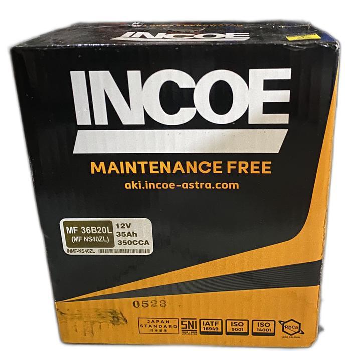 Aki Kering Mobil Gs Incoe 36B20L Ns40Zl 12V 35 Ampere