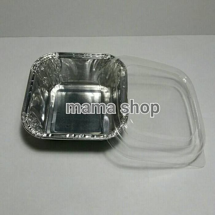 Aluminium Foil Mini Size Plus Tutup Untuk Makaroni Panggang / Pastel