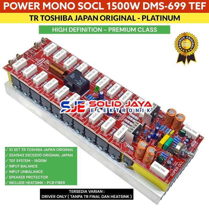 KIT POWER SOCL TEF SYSTEM 1500W DMS 699 PLUS TR FOR TOSHIBA ASLI TR FINAL ASLI MONO DMS699 DMS-699