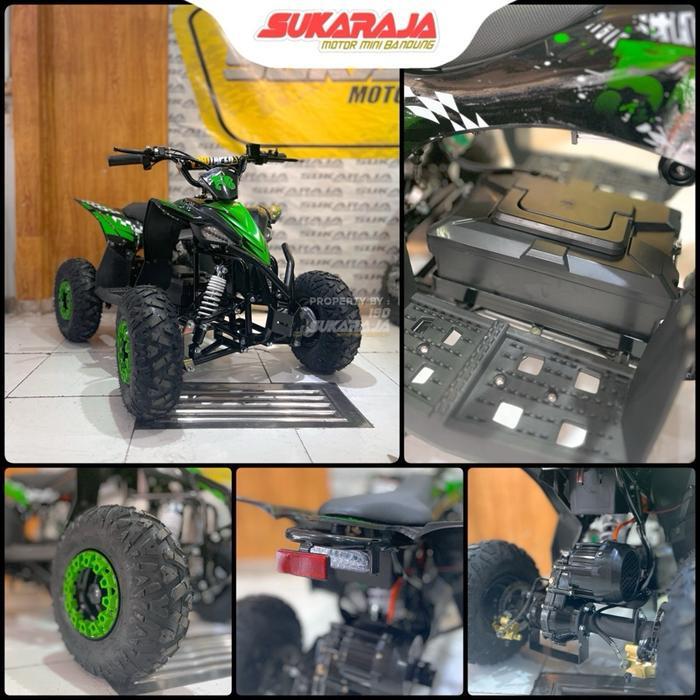 ATV MEDIUM ELEKTRIK GARDAN (500 WATT)-48V - Hijau