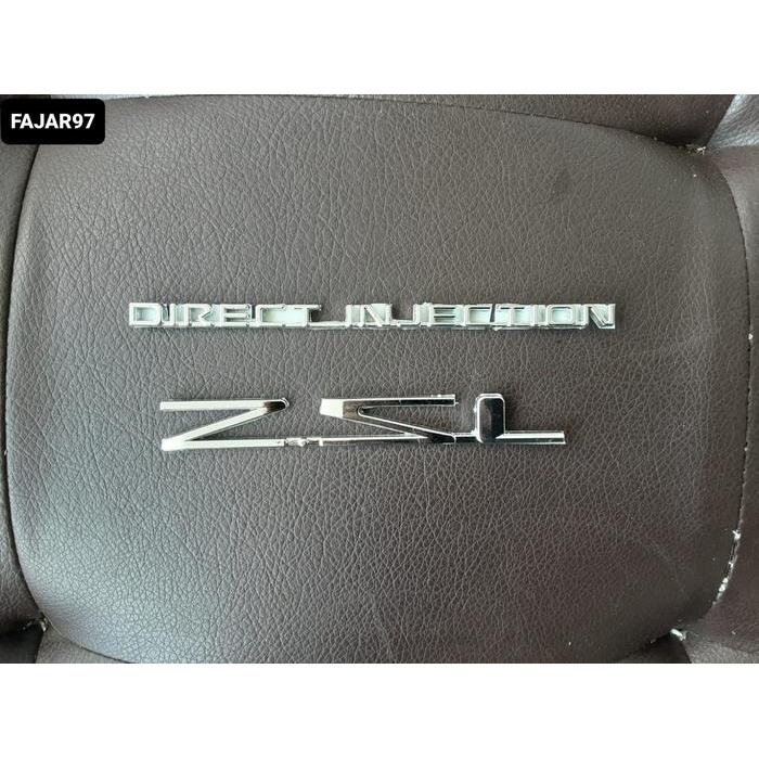 Emblem panther tulisan 2.5 DIRECT INJECTION