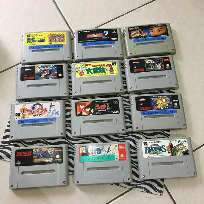 Sufami Super Famicom Original kaset - SNES Super Nintendo