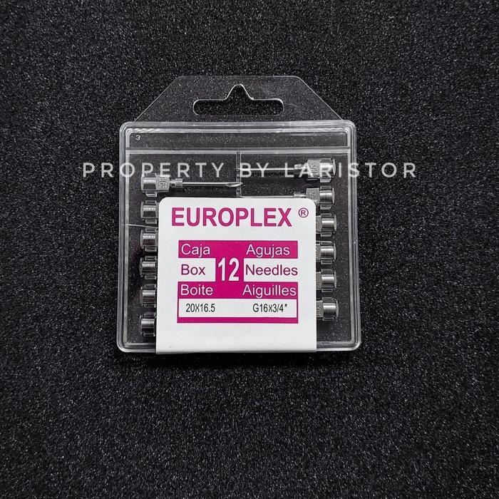 Cuci Gudang Needle/Jarum Hewan Ternak Europlex G16