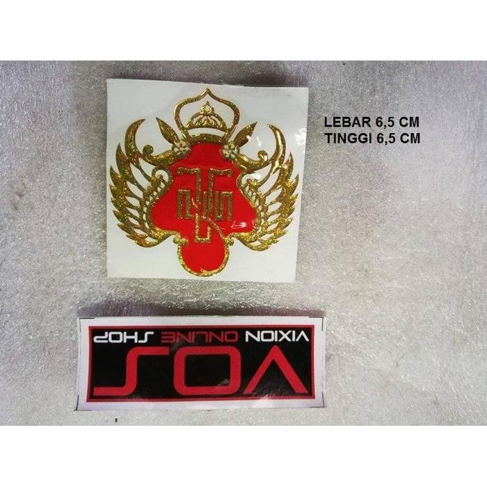 Logo Emblem Timbul Yogyakarta Unik