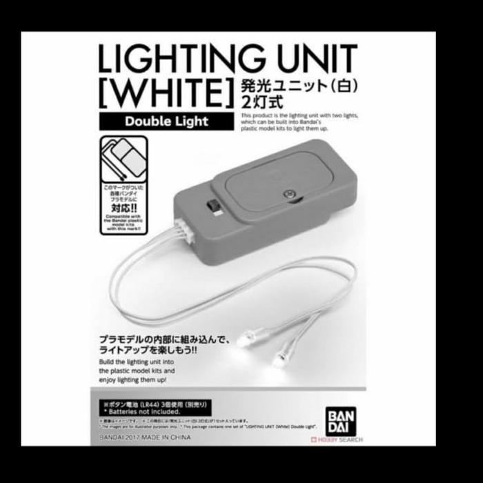 GUNDAM LED LIGHTING UNIT 2 LED WHITE 17846/55899 [ORIGINAL BANDAI]