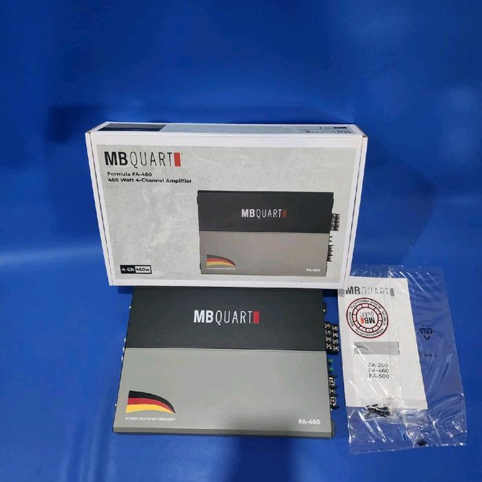Power mobil 4 channel mb quart fa-460 460 watts by germany