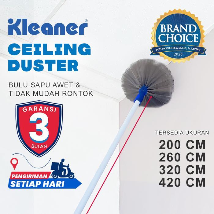 [COD] Kleaner Sapu Plafon / Sapu Sawang Sarang Laba / Sapu Langit Bulu