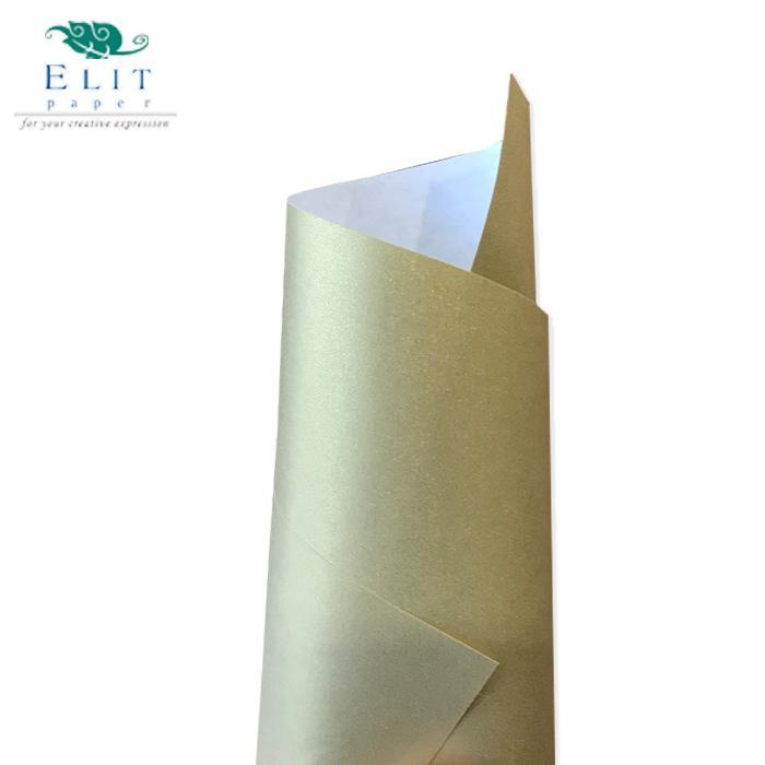 "New" Kertas Fancy Paper Jasmine Plasma Gold 1S 80gr - 79cm x 109cm