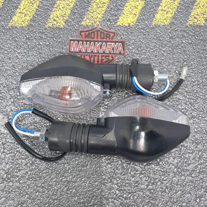 Lampu Sein Sen Sign Megapro New Mono Verza 1Set Standar Depan Belakang