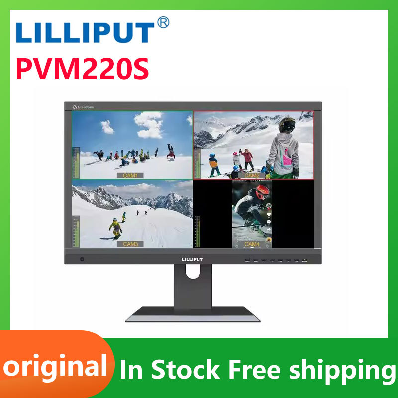 DISKON Lilliput PVM220S 21.5" Security Monitor 4K HDMI-compatible 3G-SDI USB Type-C full HD 1920x108