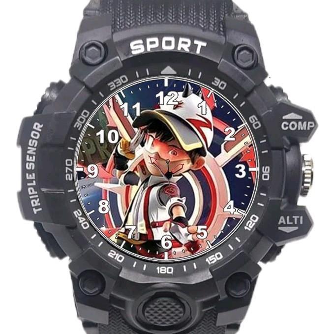 Sale Jam Tangan Anak Boboiboy Supra Boboiboy Halilintar Boboiboy Air Boboiboy Gempa Boboiboy Galaxy
