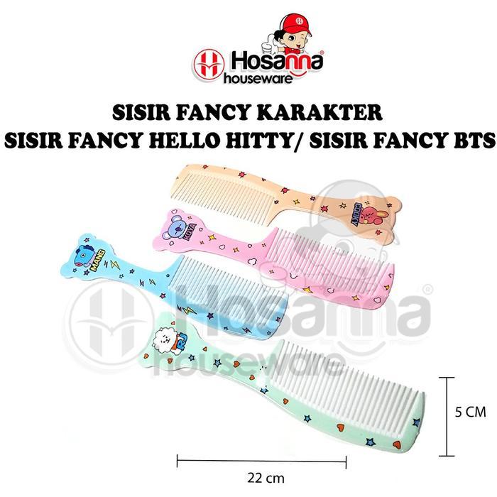 Sisir Fancy Karakter/ Sisir Fancy Hello Kitty / Sisir fancy BTS