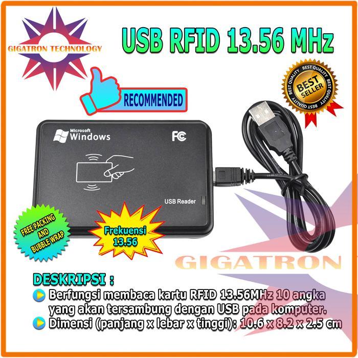 Rfid Reader 13.56Mhz / Rfid Reader 13,56 Mhz Mifare / Usb Rfid Reader Terjamin
