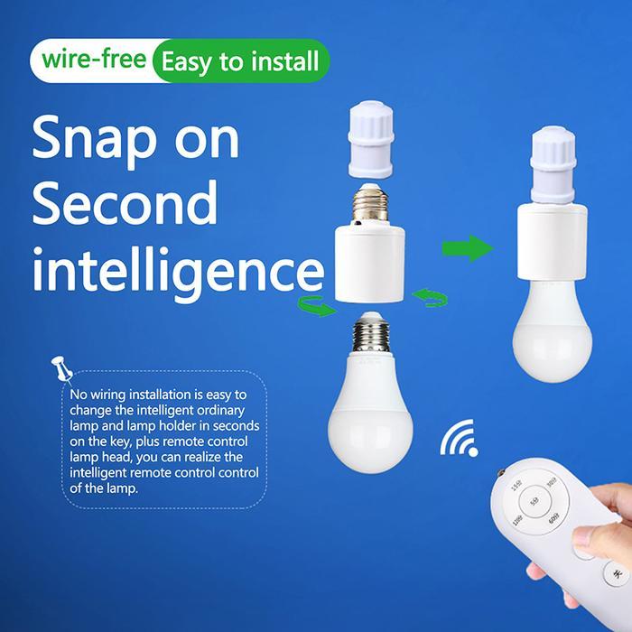 Fitting Lampu Remot Otomatis Fiting Lampu Remot - Fiting Lampu Nyala Mati Otomatis