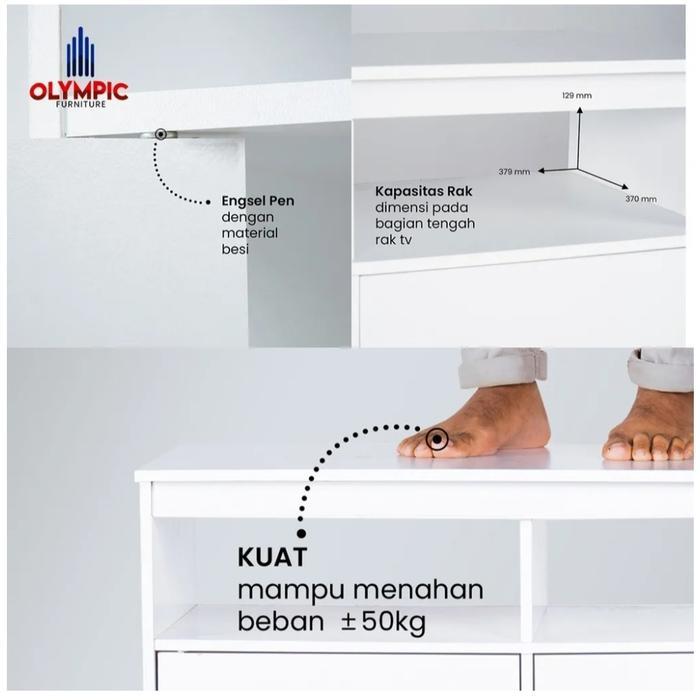 Rak Tv Minimalis 80 Cm Meja Tv Murah Bandung Terbaik