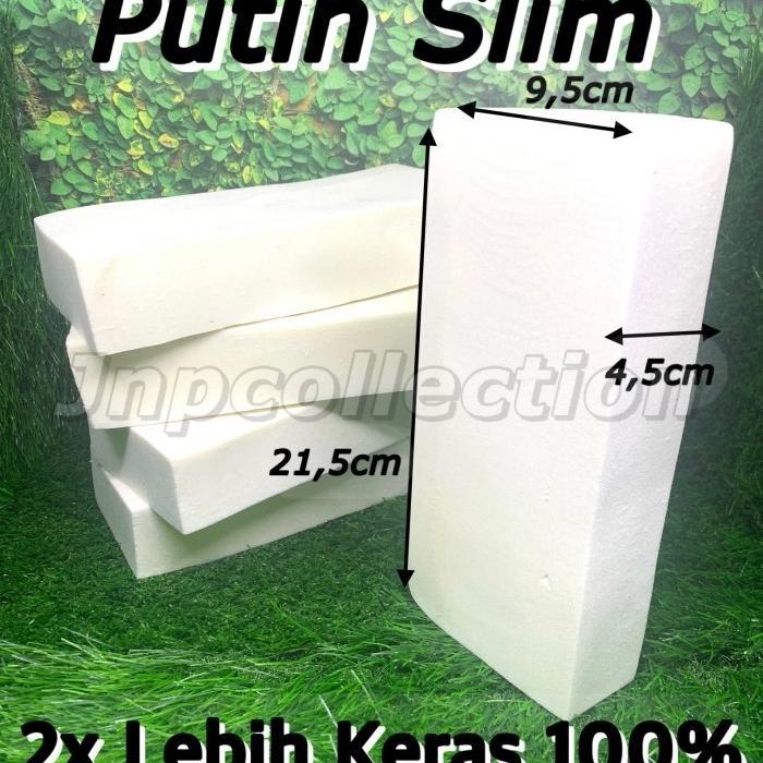 "New" Floral foam busa bunga kering putih