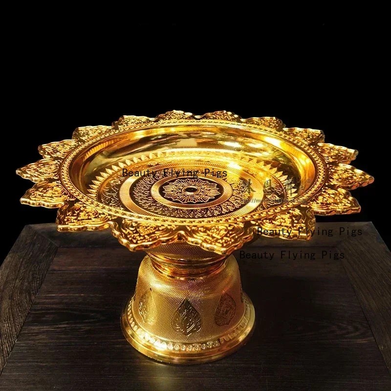 1 pc plastic Fruit tray Buddhist Hall kitchen Living room supplies Temple Sacrifice home decoration