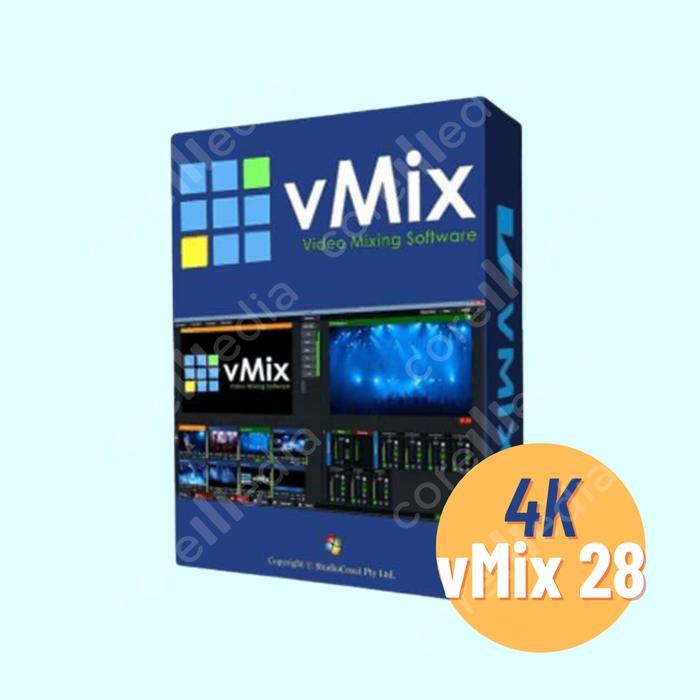 vMix 4K Software Video Mixer (Lisensi Original)