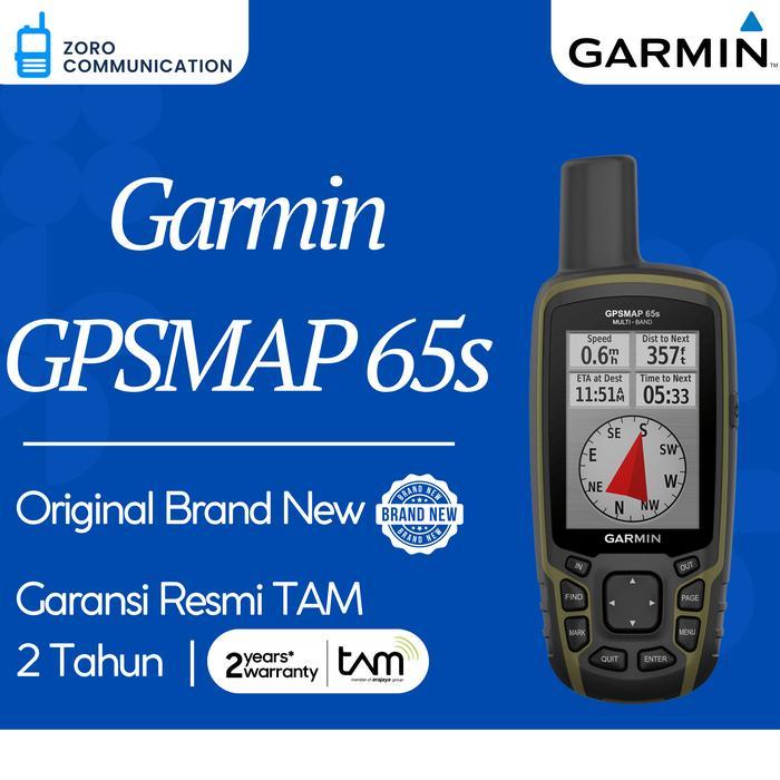 Garmin GPSMAP 65s GPS Handheld Baru Original Garansi Resmi TAM 2 Tahun Garmin GPS 65s 65 s