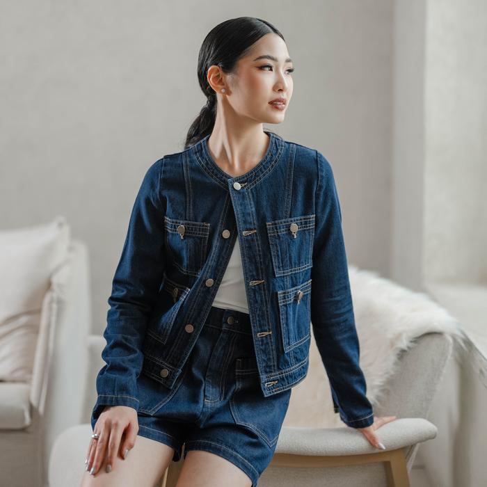 WAVERLY DENIM JACKET - DENIM JACKET