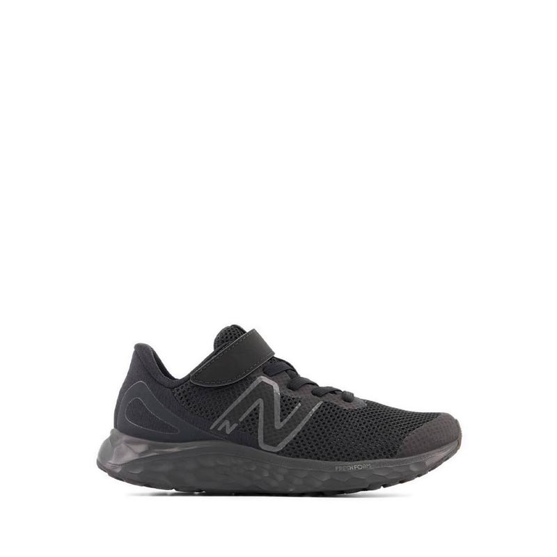 SEPATU RUNNING PRIA NEW BALANCE KIDS ARISHI V4 BUNGEE LAC BLACK ( NEWPAARIBB4 ) 100% ORIGINAL RESMI
