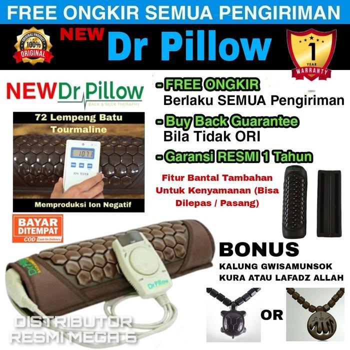 Ready DR PILLOW TERLARIS  Bantal Kesehatan dgn batu Tourmaline ORIGINAL
