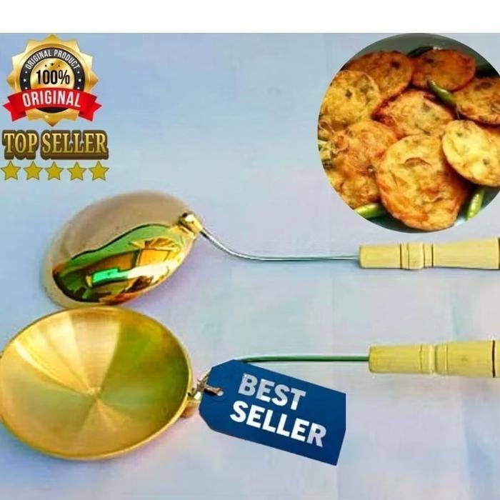 CETAKAN BAKWAN KUNINGAN - BULAT 9 CM