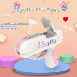 Mainan Permen Lolipop Candy Gun Lollipop Viral / Mainan Permen Lolipop / Mainan Anak / Mainan Murah