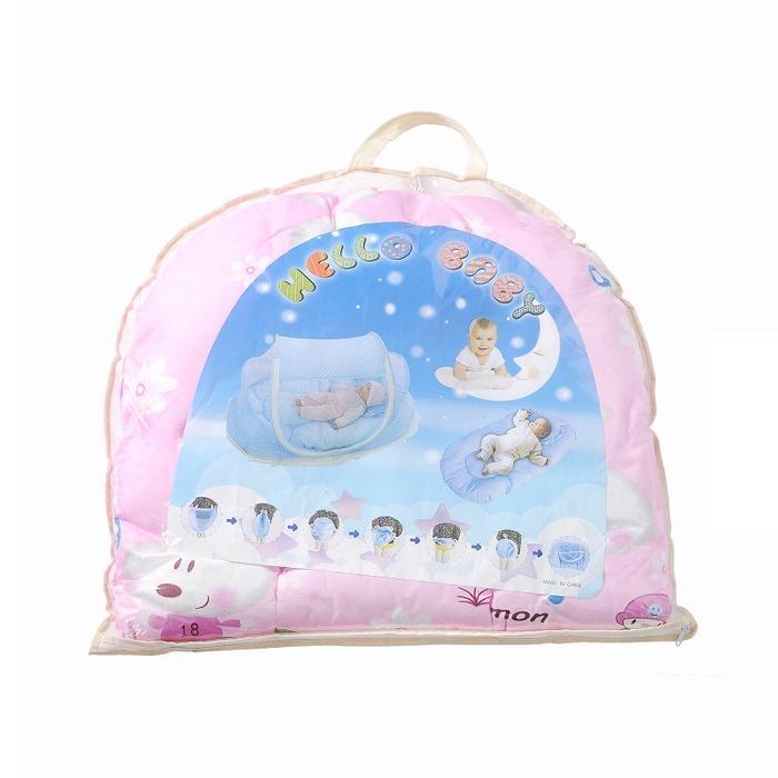 kasur Lipat Kelambu Bayi / kasur Kelambu set / tempat tidur bayi