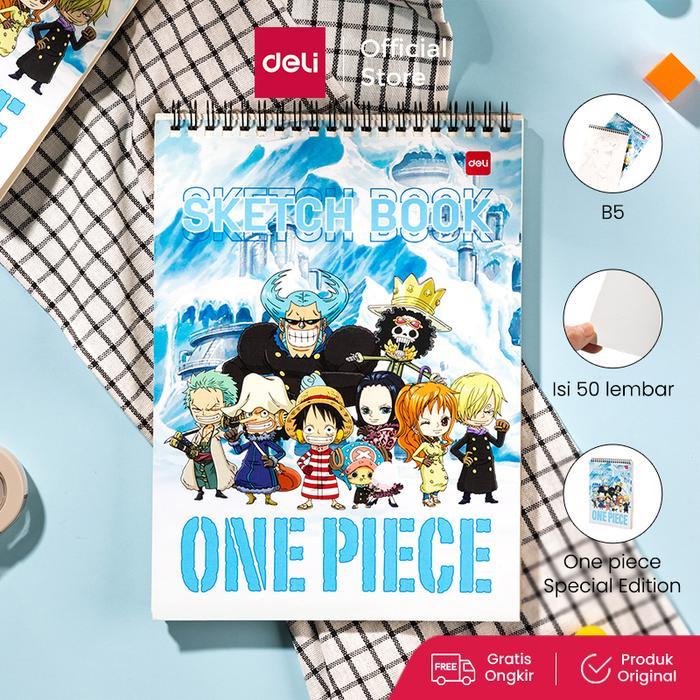 Deli Sketch Book / Buku Gambar Sketsa Size B5 Vertikal En011