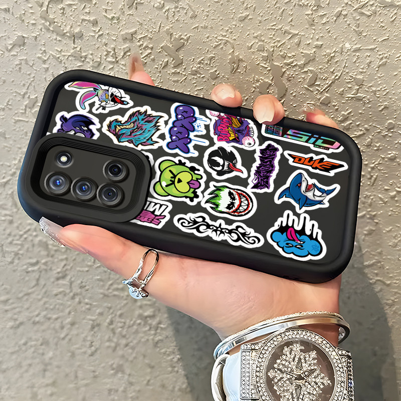 Casing Hp OPPO A52 OPPO A72 OPPO A92 Case Casing Berbagai pola Kasus HP Tangga Langit Mewah Silikon 