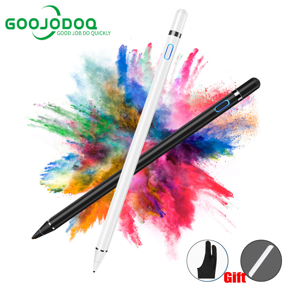 Goojodoq For Apple Pencil 1 2 Unrsal Stylus Pen Pencil For Ipad 2021 Air 2 Ipad Pro 11 12.9 Pencil