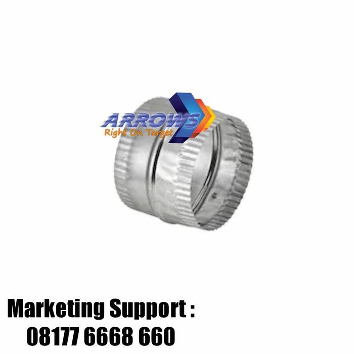 KONEKTOR FLEXIBLE DUCTING 3 INCH SAMBUNGAN FLEXIBLE DUCTING 3 INCH