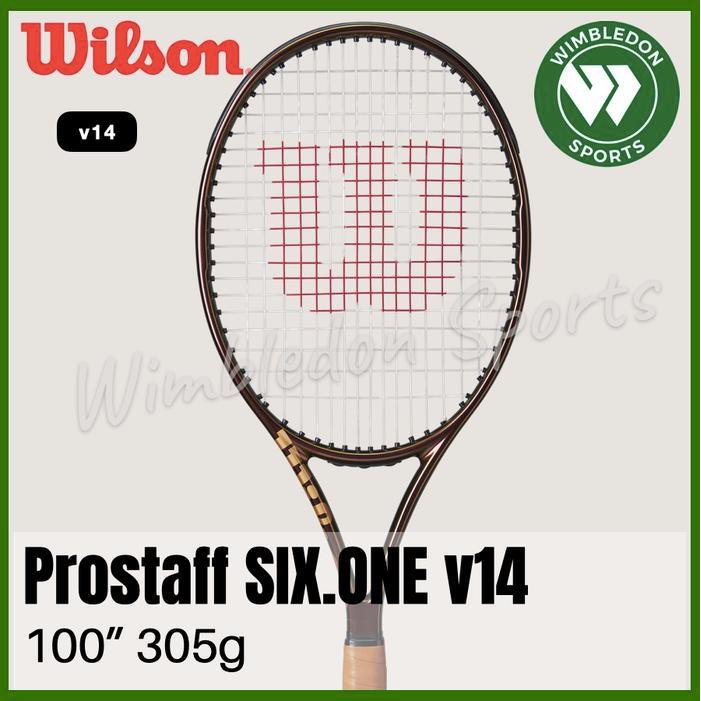Raket Tenis Wilson Pro Staff Six One 100 V14 / Wilson Prostaff V14