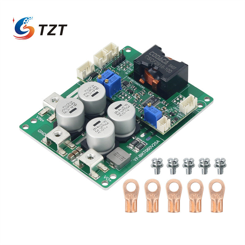 Tzt Yf-Bkt60V25A 25A 9-60V Automatic Buck Boost Module Buck Boost Converter Step Up Down Converter