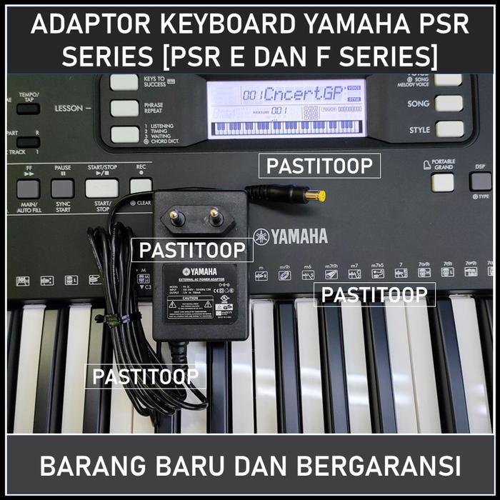 Adaptor Keyboard Yamaha Psr E413 E423 E433 E443 E453 E463 E473 Terbaru Redy Stok