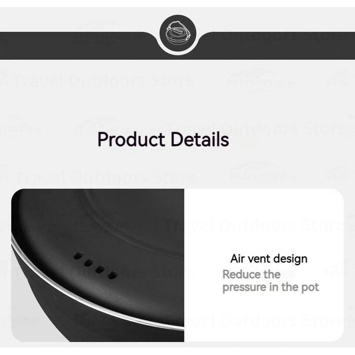 PANCI NESTING NASI SHOUXI CAMPING MASAK NATUREHIKE CNK2300CJ015